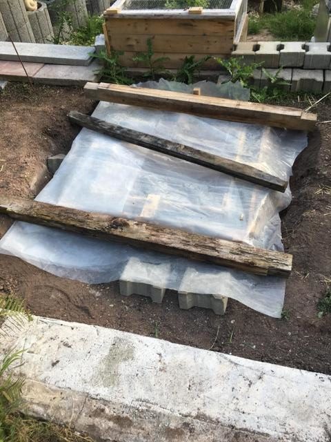 Beton aushärten